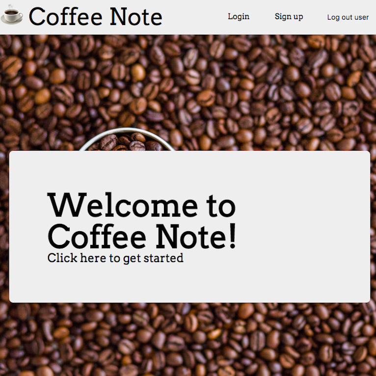 Coffee Note